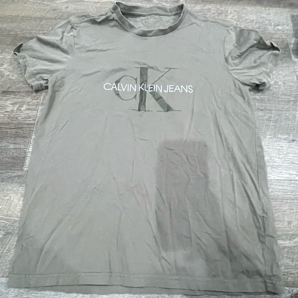 Calvin Klein Gray Short Sleeve Tee